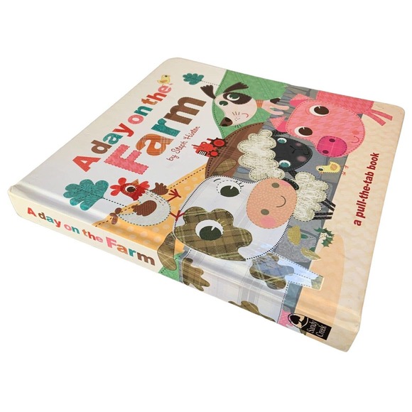 Children’s A Day on the Farm by Steph Hinton: A Pull the Tab Board Book 2014 - Picture 2 of 5